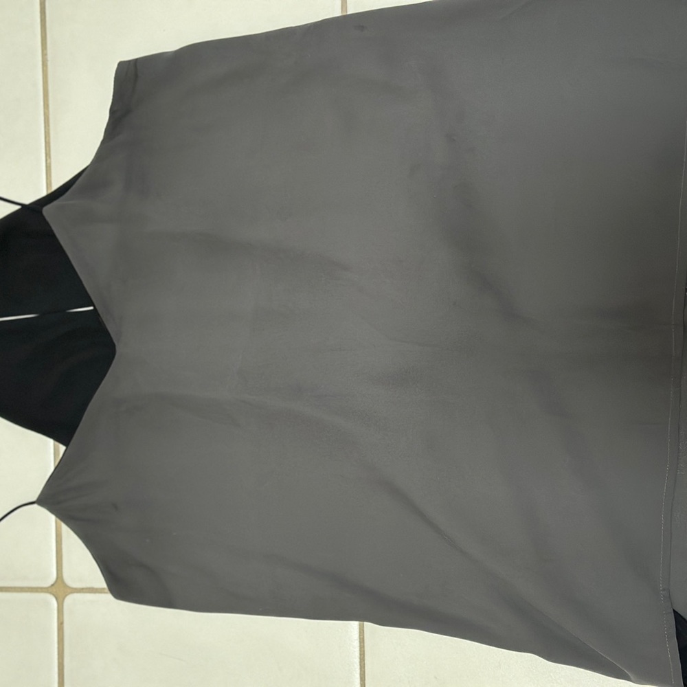 Black/Gray reversible Sleeveless Top camisole